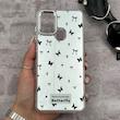 قاب گوشی Galaxy A21S سامسونگ اورجینال فانتزی سخت آینه ای لنز کرومی ایربگ دار طرح پروانه کیوت کد 167274