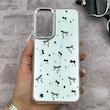 قاب گوشی Galaxy A24 سامسونگ اورجینال فانتزی سخت آینه ای لنز کرومی ایربگ دار طرح پاپیون کیوت کد 167288