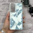 قاب گوشی Galaxy A26 سامسونگ اورجینال فانتزی سخت آینه ای لنز کرومی ایربگ دار طرح پروانه کیوت کد 167313