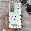 قاب گوشی Galaxy A26 سامسونگ اورجینال فانتزی سخت آینه ای لنز کرومی ایربگ دار طرح پروانه کیوت کد 167316
