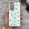 قاب گوشی Galaxy A33 سامسونگ اورجینال فانتزی سخت آینه ای لنز کرومی ایربگ دار طرح پاپیون کیوت کد 167330