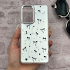 قاب گوشی Galaxy A53 سامسونگ اورجینال فانتزی سخت آینه ای لنز کرومی ایربگ دار طرح پاپیون کیوت کد 167383