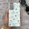 قاب گوشی Galaxy A72 سامسونگ اورجینال فانتزی سخت آینه ای لنز کرومی ایربگ دار طرح کیتی کیوت کد 167426