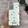 قاب گوشی Galaxy A32 4G سامسونگ اورجینال فانتزی سخت آینه ای لنز کرومی ایربگ دار طرح پروانه کیوت کد 167513