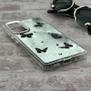 قاب گوشی Galaxy S20 FE سامسونگ اورجینال فانتزی سخت آینه ای لنز کرومی ایربگ دار طرح پروانه کیوت کد 167539