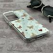 قاب گوشی Galaxy S21 FE سامسونگ اورجینال فانتزی سخت آینه ای لنز کرومی ایربگ دار طرح پروانه کیوت کد 167557