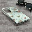 قاب گوشی Galaxy S23 FE سامسونگ اورجینال فانتزی سخت آینه ای لنز کرومی ایربگ دار طرح پروانه کیوت کد 167561