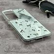 قاب گوشی Galaxy S23 FE سامسونگ اورجینال فانتزی سخت آینه ای لنز کرومی ایربگ دار طرح پاپیون کیوت کد 167565