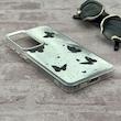 قاب گوشی Galaxy S24 FE سامسونگ اورجینال فانتزی سخت آینه ای لنز کرومی ایربگ دار طرح پروانه کیوت کد 167576