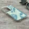 قاب گوشی Galaxy S25 FE سامسونگ اورجینال فانتزی سخت آینه ای لنز کرومی ایربگ دار طرح پروانه کیوت کد 167578