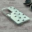 قاب گوشی Galaxy S25 FE سامسونگ اورجینال فانتزی سخت آینه ای لنز کرومی ایربگ دار طرح پاپیون کیوت کد 167585