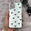 قاب گوشی iPhone 11 Pro Max آیفون اورجینال فانتزی سخت آینه ای لنز کرومی ایربگ دار طرح پاپیون کیوت کد 167592