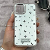 قاب گوشی iPhone 11 Pro آیفون اورجینال فانتزی سخت آینه ای لنز کرومی ایربگ دار طرح پروانه کیوت کد 167599