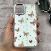 قاب گوشی iPhone 11 Pro آیفون اورجینال فانتزی سخت آینه ای لنز کرومی ایربگ دار طرح پروانه کیوت کد 167600