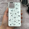 قاب گوشی iPhone 11 Pro آیفون اورجینال فانتزی سخت آینه ای لنز کرومی ایربگ دار طرح پاپیون کیوت کد 167604