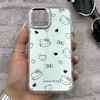 قاب گوشی iPhone 11 Pro آیفون اورجینال فانتزی سخت آینه ای لنز کرومی ایربگ دار طرح کیتی کیوت کد 167606