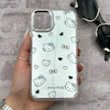 قاب گوشی iPhone 11 آیفون اورجینال فانتزی سخت آینه ای لنز کرومی ایربگ دار طرح کیتی کیوت کد 167609