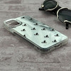قاب گوشی iPhone 11 آیفون اورجینال فانتزی سخت آینه ای لنز کرومی ایربگ دار طرح پاپیون کیوت کد 167611