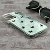قاب گوشی iPhone 11 آیفون اورجینال فانتزی سخت آینه ای لنز کرومی ایربگ دار طرح پروانه کیوت کد 167615