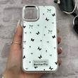 قاب گوشی iPhone 11 آیفون اورجینال فانتزی سخت آینه ای لنز کرومی ایربگ دار طرح پروانه کیوت کد 167616