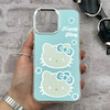 قاب گوشی iPhone 12 Pro Max آیفون اورجینال فانتزی سخت آینه ای لنز کرومی ایربگ دار طرح کیتی کیوت کد 167628