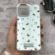 قاب گوشی iPhone 12 Pro Max آیفون اورجینال فانتزی سخت آینه ای لنز کرومی ایربگ دار طرح پروانه کیوت کد 167636