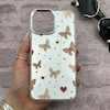 قاب گوشی iPhone 13 Pro Max آیفون اورجینال فانتزی سخت آینه ای لنز کرومی ایربگ دار طرح پروانه کیوت کد 167641