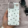 قاب گوشی iPhone 13 Pro Max آیفون اورجینال فانتزی سخت آینه ای لنز کرومی ایربگ دار طرح قلب کیوت کد 167643