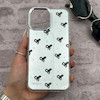 قاب گوشی iPhone 13 Pro Max آیفون اورجینال فانتزی سخت آینه ای لنز کرومی ایربگ دار طرح پاپیون کیوت کد 167645