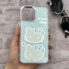 قاب گوشی iPhone 13 Pro Max آیفون اورجینال فانتزی سخت آینه ای لنز کرومی ایربگ دار طرح کیتی کیوت کد 167646
