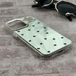 قاب گوشی iPhone 14 Pro Max آیفون اورجینال فانتزی سخت آینه ای لنز کرومی ایربگ دار طرح قلب کیوت کد 167650