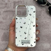 قاب گوشی iPhone 14 Pro Max آیفون اورجینال فانتزی سخت آینه ای لنز کرومی ایربگ دار طرح پروانه کیوت کد 167655