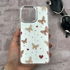 قاب گوشی iPhone 15 Pro Max آیفون اورجینال فانتزی سخت آینه ای لنز کرومی ایربگ دار طرح پروانه کیوت کد 167659