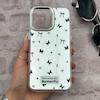 قاب گوشی iPhone 15 Pro Max آیفون اورجینال فانتزی سخت آینه ای لنز کرومی ایربگ دار طرح پروانه کیوت کد 167660