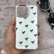 قاب گوشی iPhone 15 Pro Max آیفون اورجینال فانتزی سخت آینه ای لنز کرومی ایربگ دار طرح پاپیون کیوت کد 167665