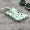 قاب گوشی iPhone 16 Pro Max آیفون اورجینال فانتزی سخت آینه ای لنز کرومی ایربگ دار طرح قلب کیوت کد 167670