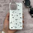 قاب گوشی iPhone 16 Pro Max آیفون اورجینال فانتزی سخت آینه ای لنز کرومی ایربگ دار طرح پاپیون کیوت کد 167672