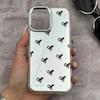 قاب گوشی iPhone 17 آیفون اورجینال فانتزی سخت آینه ای لنز کرومی ایربگ دار طرح پاپیون کیوت کد 167691
