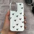 قاب گوشی iPhone 17 آیفون اورجینال فانتزی سخت آینه ای لنز کرومی ایربگ دار طرح پاپیون کیوت کد 167691