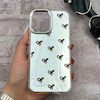قاب گوشی iPhone 16 آیفون اورجینال فانتزی سخت آینه ای لنز کرومی ایربگ دار طرح پاپیون کیوت کد 167705