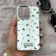 قاب گوشی iPhone 13 Pro آیفون اورجینال فانتزی سخت آینه ای لنز کرومی ایربگ دار طرح پروانه کیوت کد E23-167715