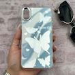 قاب گوشی iPhone XS Max آیفون اورجینال فانتزی سخت آینه ای لنز کرومی ایربگ دار طرح پروانه کیوت کد 167738