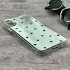 قاب گوشی iPhone XS Max آیفون اورجینال فانتزی سخت آینه ای لنز کرومی ایربگ دار طرح قلب کیوت کد 167743