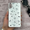 قاب گوشی iPhone XS Max آیفون اورجینال فانتزی سخت آینه ای لنز کرومی ایربگ دار طرح پاپیون کیوت کد 167745