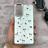 قاب گوشی Poco M3 - Redmi 9T شیائومی اورجینال فانتزی سخت آینه ای لنز کرومی ایربگ دار طرح پاپیون کیوت کد 167772