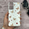 قاب گوشی Poco M3 - Redmi 9T شیائومی اورجینال فانتزی سخت آینه ای لنز کرومی ایربگ دار طرح پروانه کیوت کد 167773