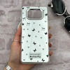 قاب گوشی Poco X3 - Poco X3 Pro شیائومی اورجینال فانتزی سخت آینه ای لنز کرومی ایربگ دار طرح پروانه کیوت کد 167784