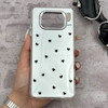 قاب گوشی Poco X3 - Poco X3 Pro شیائومی اورجینال فانتزی سخت آینه ای لنز کرومی ایربگ دار طرح قلب کیوت کد 167787
