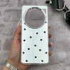 قاب گوشی Redmi 14C - Poco C75 - Redmi A4 شیائومی اورجینال فانتزی سخت آینه ای لنز کرومی ایربگ دار طرح قلب کیوت کد 167854