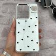 قاب گوشی Redmi A5 - Poco C71 شیائومی اورجینال فانتزی سخت آینه ای لنز کرومی ایربگ دار طرح قلب کیوت کد 167894